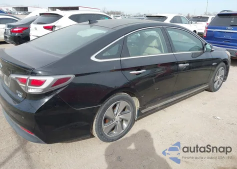 2016 Hyundai Sonata Hybrid Limited из США, поврежденный, VIN KMHE34L14GA020079
